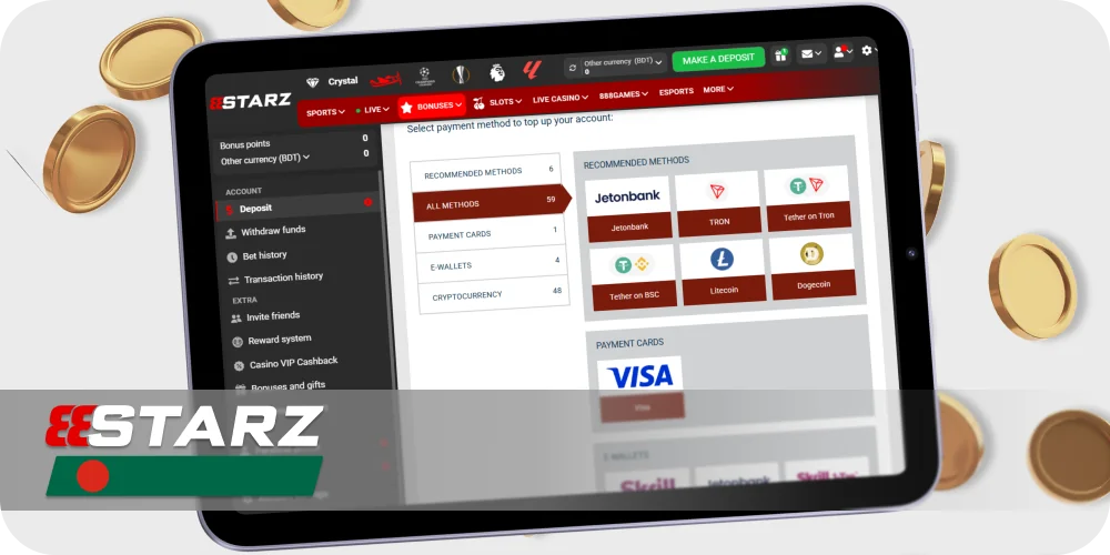 888starz payments for players from Bangladesh